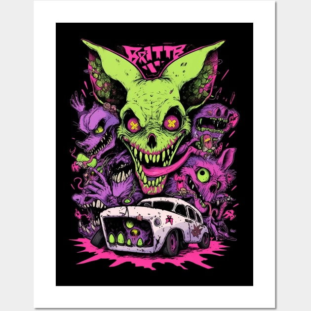 Mean Ratfink Wall Art by MikeyMeta